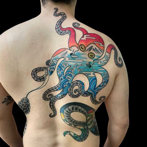 mean octopus tattoo